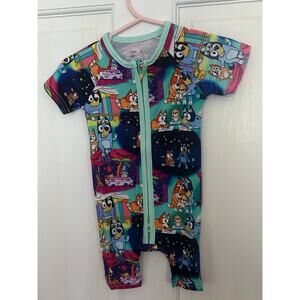 Bluey Bamboo Pajamas 3-6 months